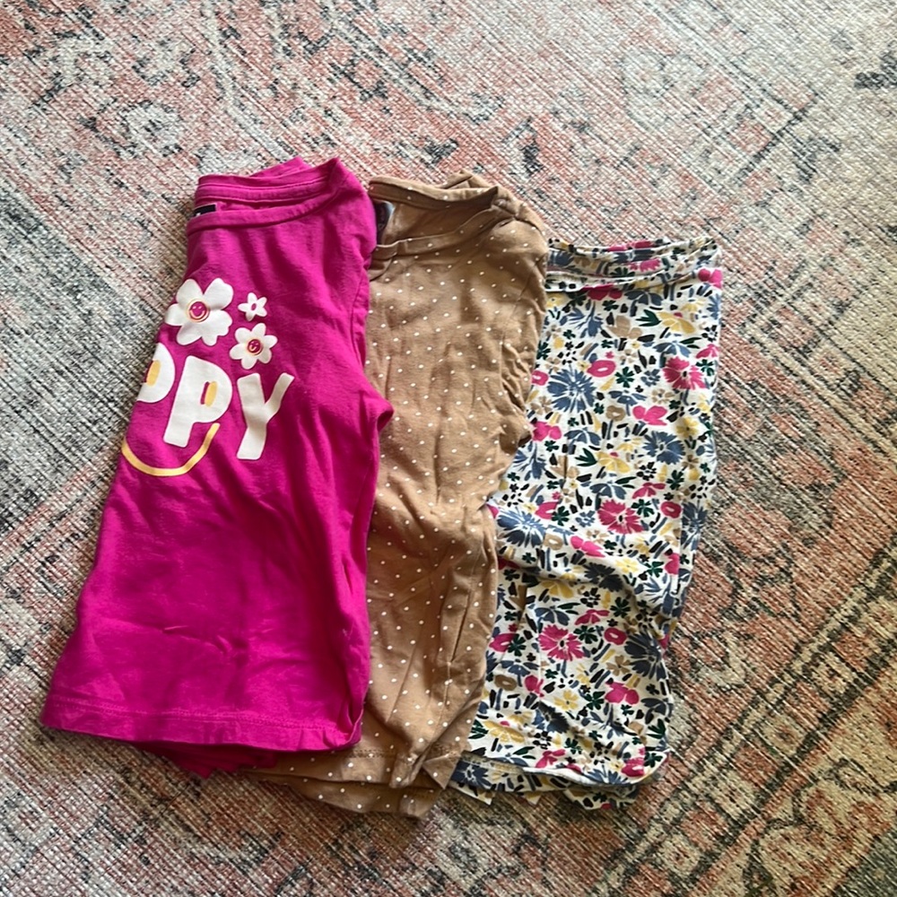Gap Toddler Girl Playtime Favorites Long Sleeve Bundle Size 3
